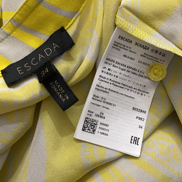 Escada blouse - Picture 6 of 8